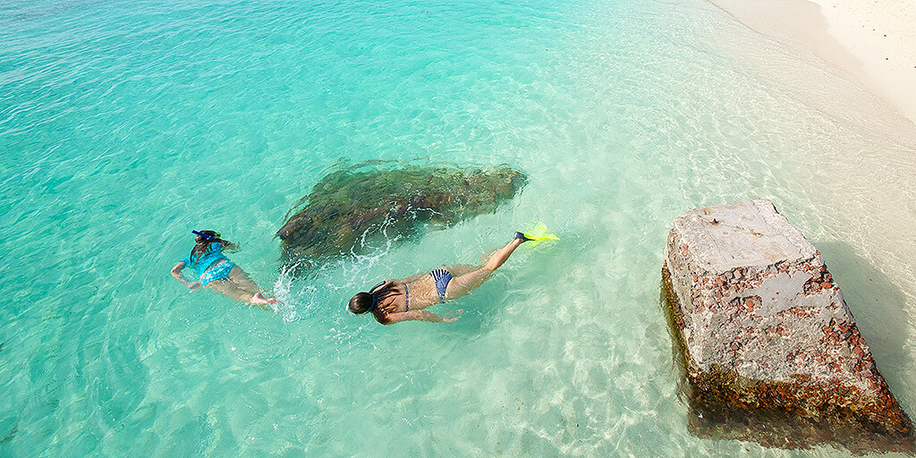 dry tortugas kids snorkeling