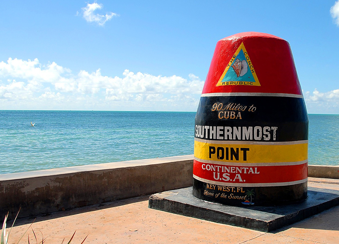 key west southernmost point marker